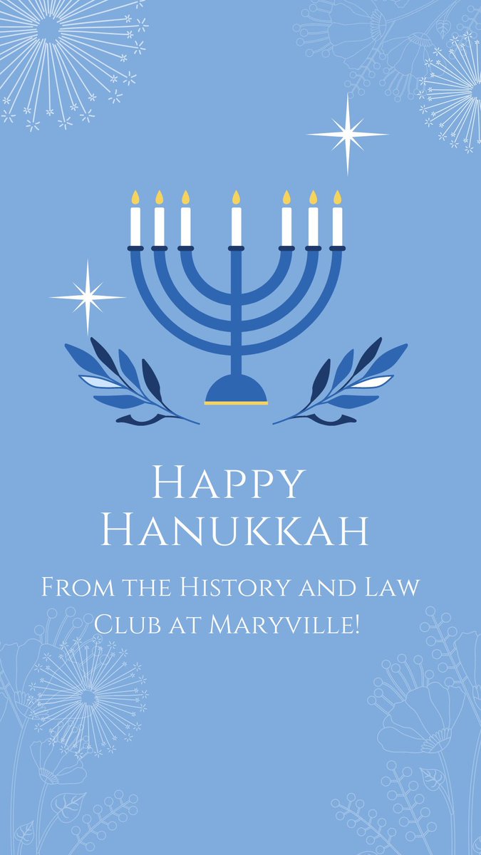 Happy Hanukkah, friends🕎 -H.F