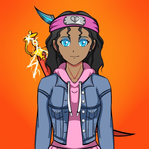 CryptoCadz's tweet photo. Thrilled with my @TheNinjaHideout female ninja. 🔥 https://t.co/opnrGJLgy2