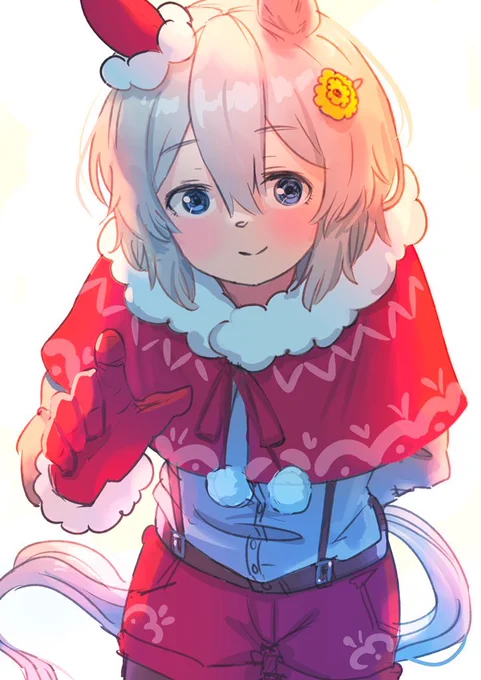 #今月描いた絵を晒そう
セイちゃんにいろんな服着せた😇 