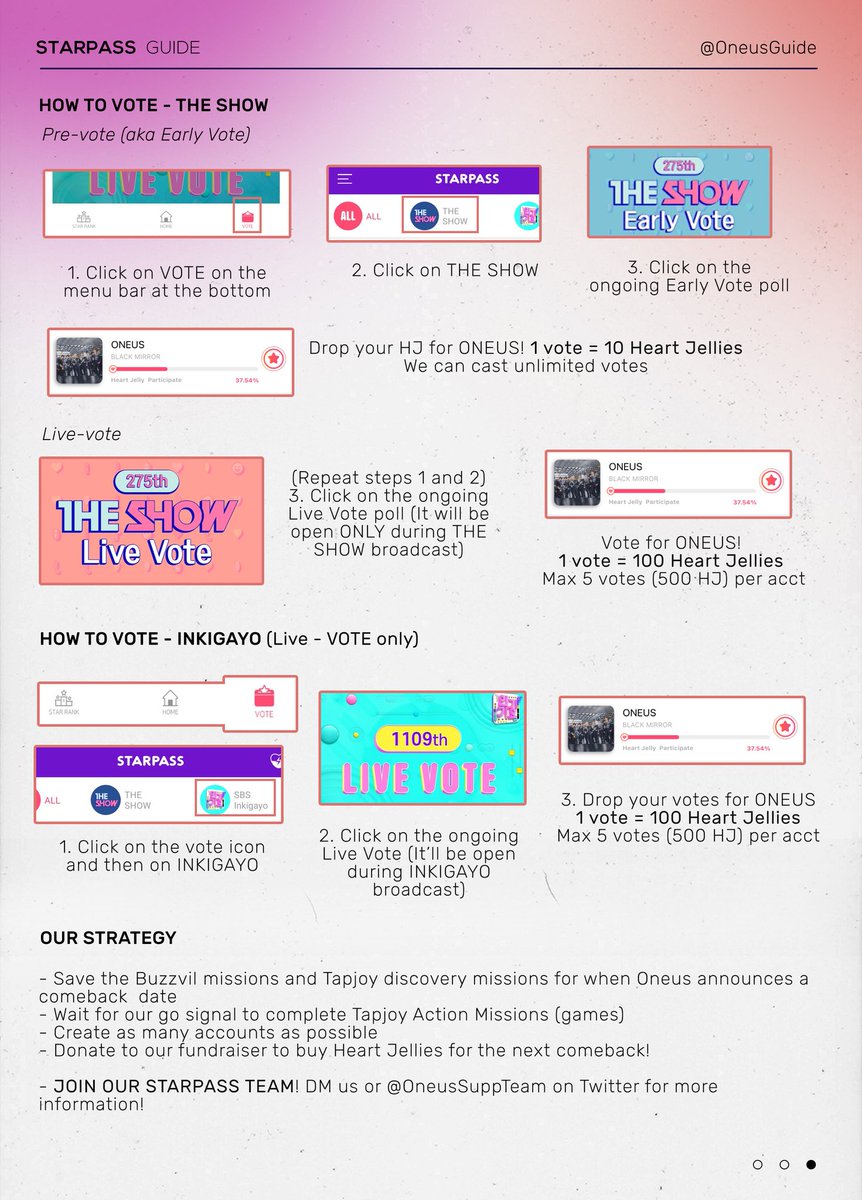 OneusGuide's tweet photo. 📢🗳️ ToMoons there may be a chance for us to get a second win on THE SHOW next Tuesday. Please collect and drop Heart Jellies for the pre-voting in STARPASS.

Save 500HJ for the live voting! 

#LUNA #월하미인 #원어스 #ONEUS @official_ONEUS https://t.co/wn30o8PplJ