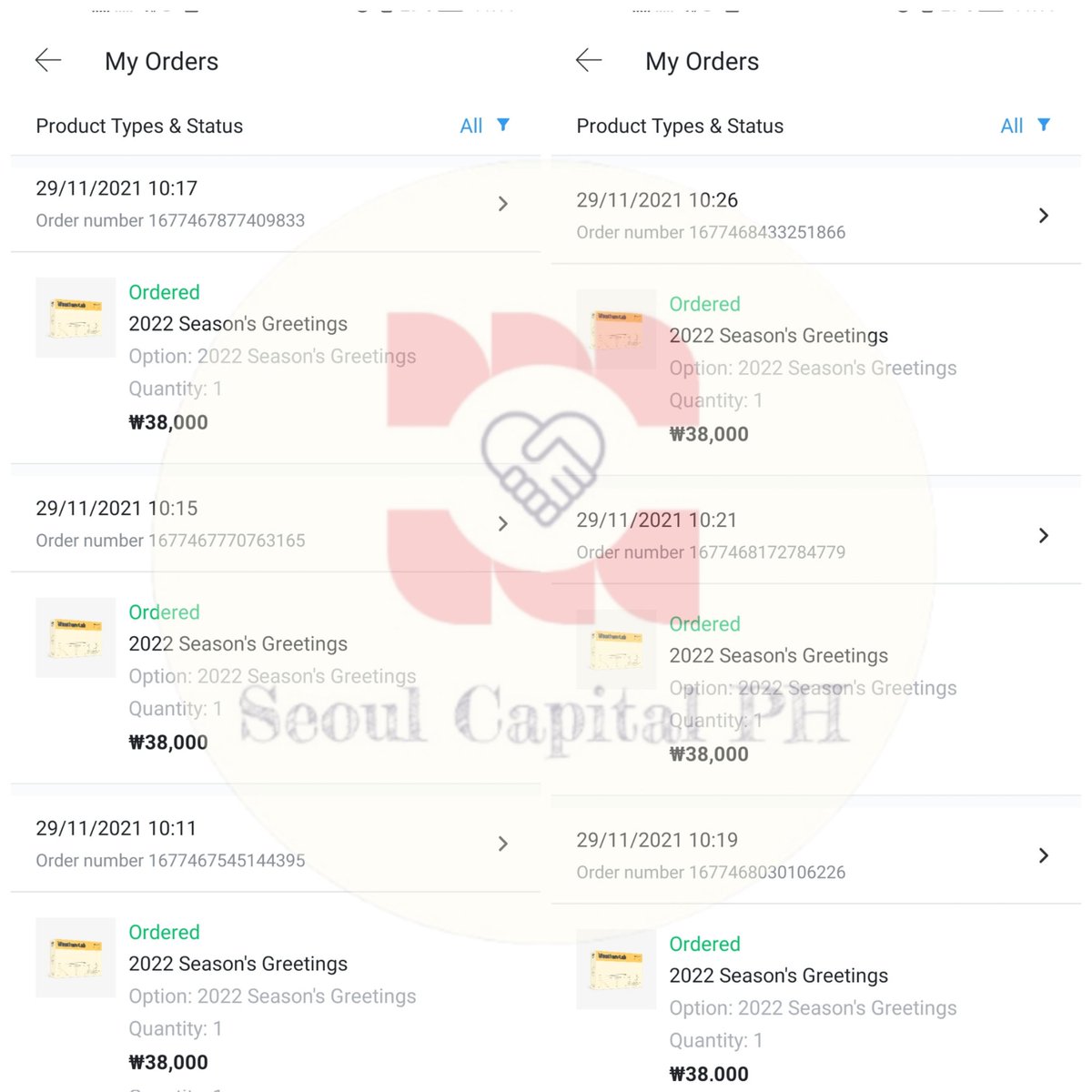 SEOULCAPITALPH's tweet photo. #SCPTLProof
Secured 6pcs for now~
Will open non profit go later https://t.co/DfW5oBcals