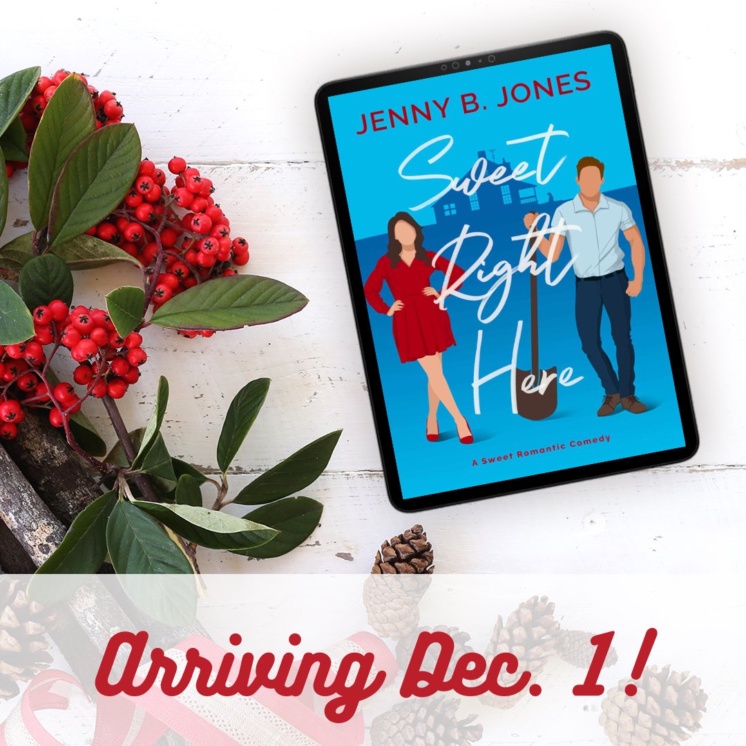 Y’all - Jenny B. Jones is releasing a new book on December 1st. You can get it for $3.99 in presale until then. She is my favorite!!! Don’t miss out! #jennybjones #sweetrighthere #itsdarkoutsidejustreadabook #formerteacherturnedauthor