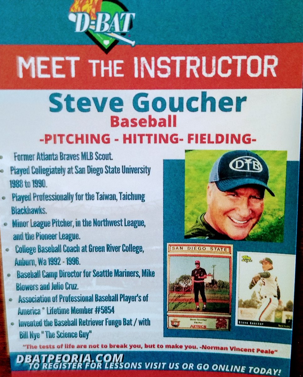 #dbatpeoria #baseball #arizona #baseball #springtraining #stevegoucher