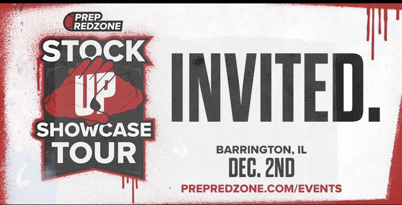 Grateful to receive an invite to the Illinois Stock Up Showcase @OliverJamesWes1