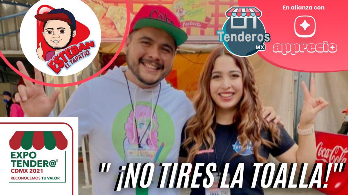 apprecio1's tweet photo. ⚡️ Esteban el Tapatío en #ExpoTendero 2021: https://t.co/f8kZis8827 https://t.co/tTaZ3P0EWh