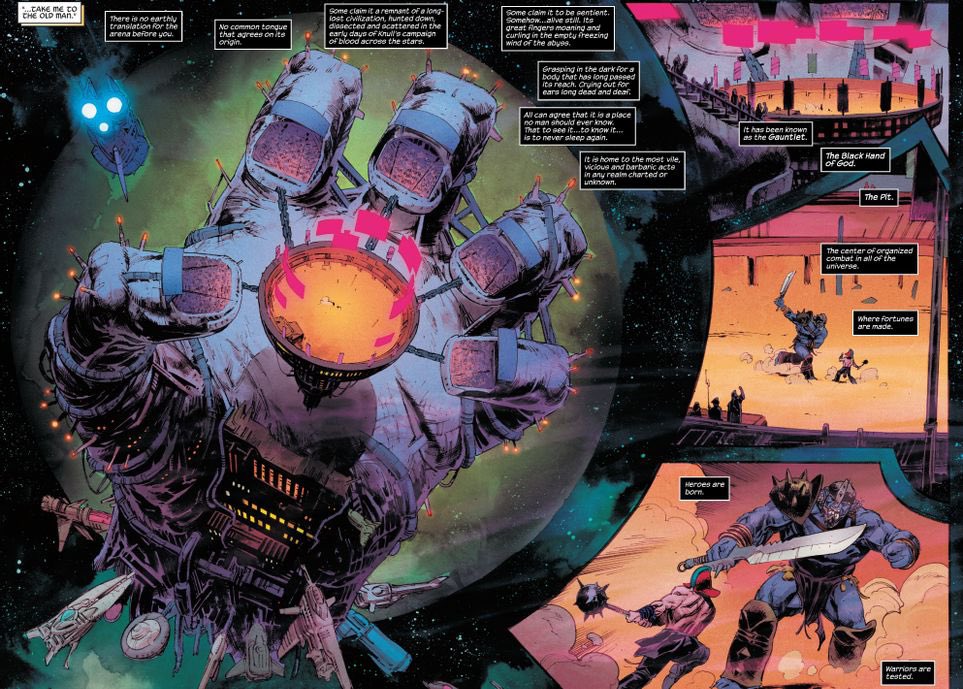 Toni_1_Kenobi's tweet photo. This is some cool f’n world building right here. @Doncates and @NicKlein are killing this shit every month! #Thor could not be in better hands #GodofHammers #MarvelComics https://t.co/U54W1yfXWz