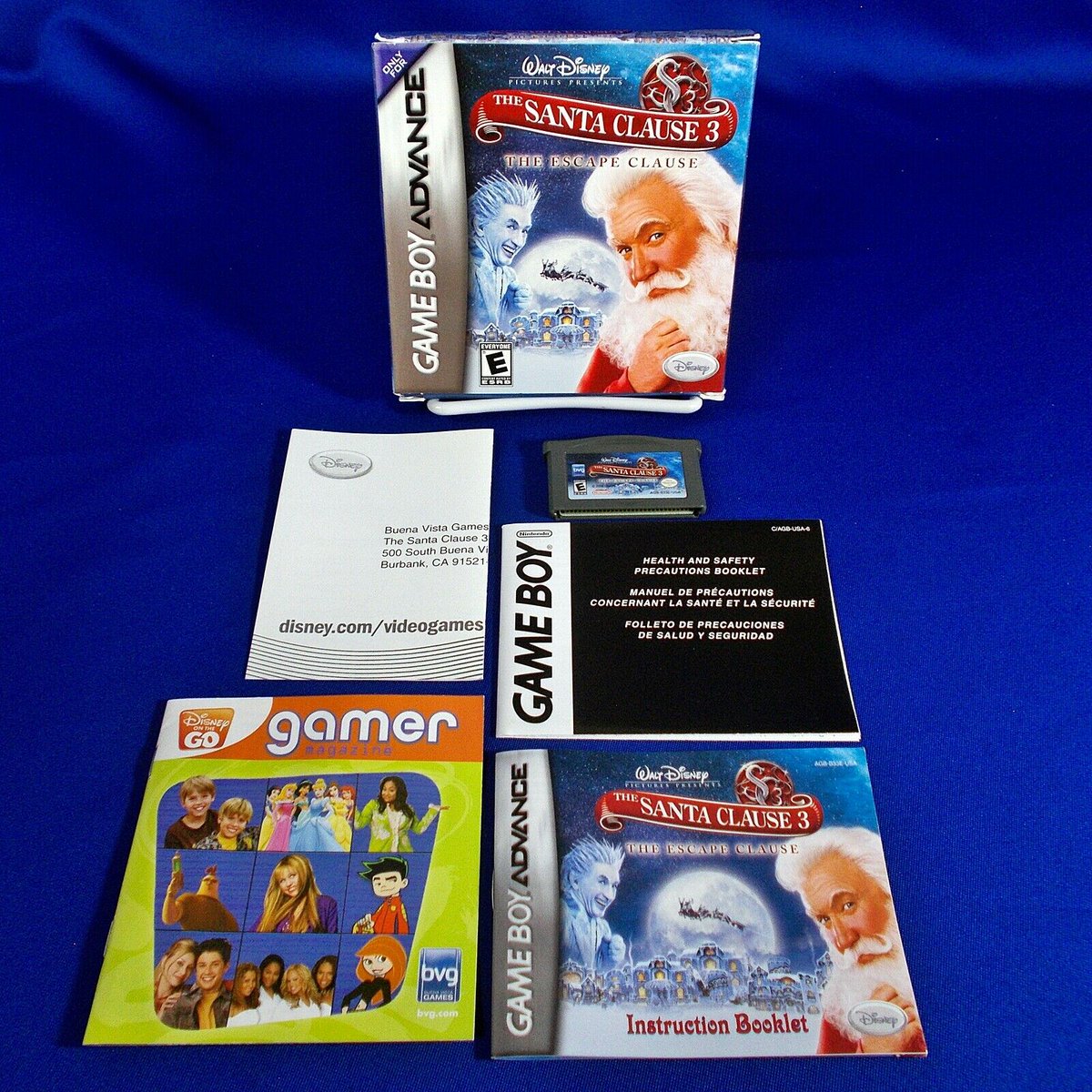 ThriftyGirl2015's tweet photo. GBA Santa Clause 3 The Escape Clause Nintendo CIB Complete & Tested Disney 2006 https://t.co/cua3yHHz0P #ebay @ebay #Nintendo #GBA #GameBoyAdvanced #SantaClause #SantaClause3 #TheEscapeClause #CIB #completeinbox #complete #tested #Disney #Christmas #videogame #gaming #cybermonday https://t.co/KXCCAPA0vr