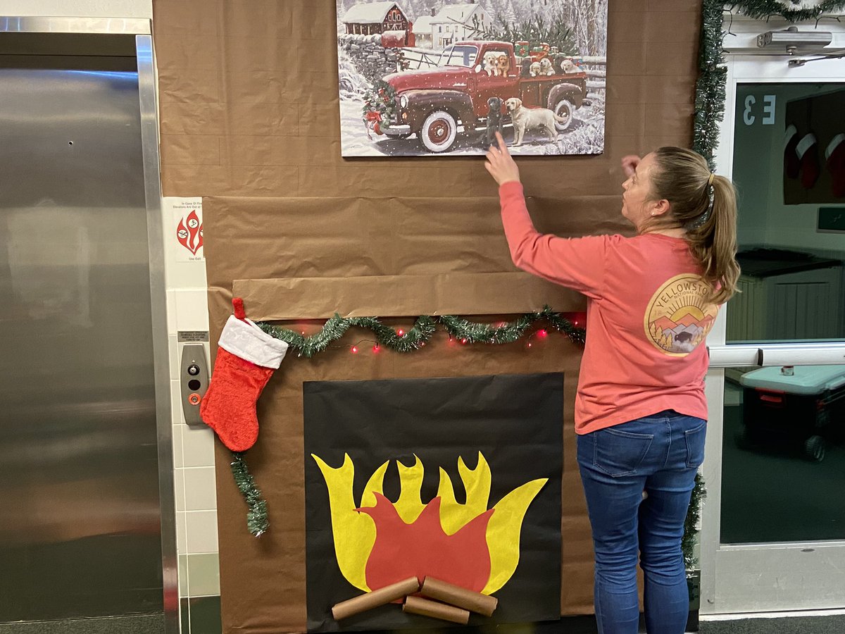 It’s hard being a principal’s wife &amp; kids. As Thanksgiving break ends, I am thankful for Kristen, Katie, &amp; Kinley for the joyful manner in which they serve beyond their role to support me &amp; play a role in the success of our school. The worked throughout vacay to “winterize” BRMS.