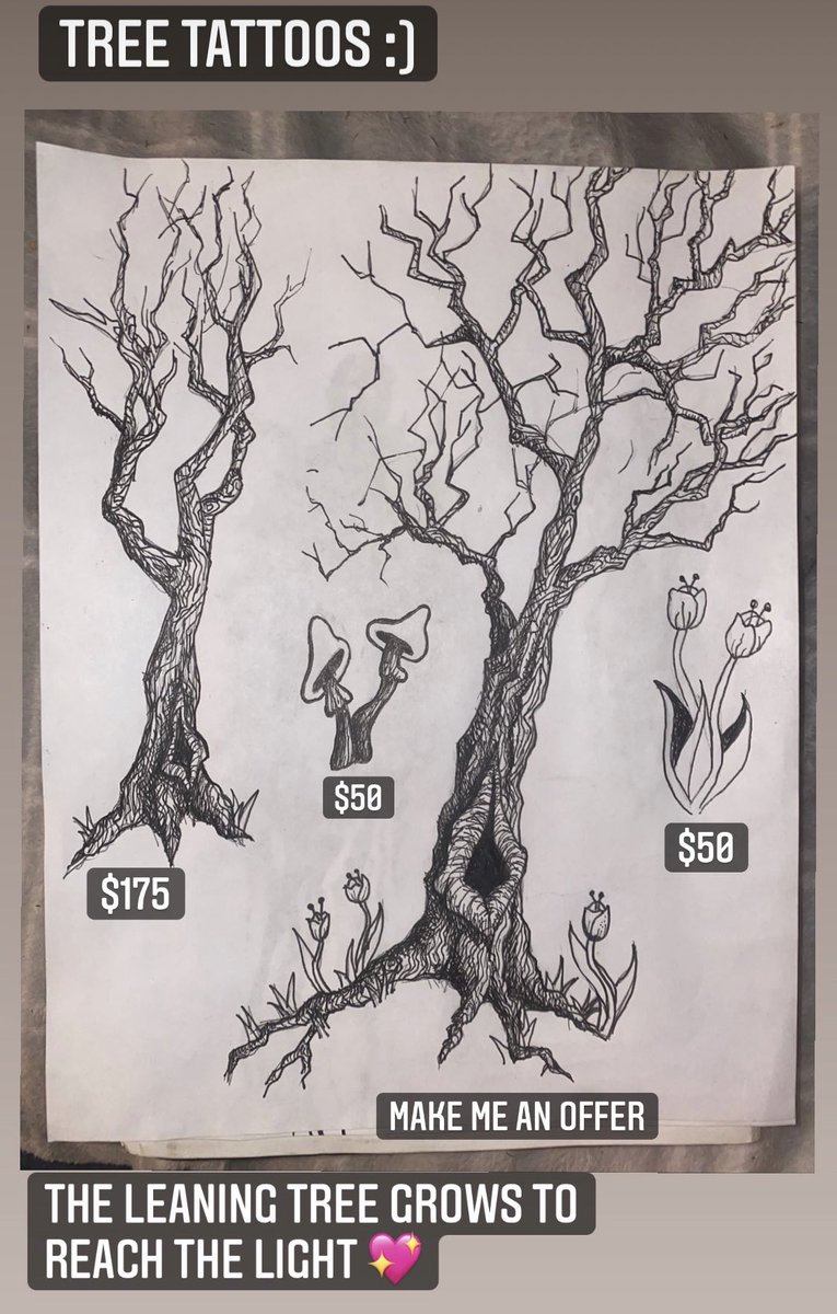 vialtattoos's tweet photo. Tree tattoos!
#treetattoo #trees #tulips #dmvtattoo #flashtattoo https://t.co/3bNMF6aSjp