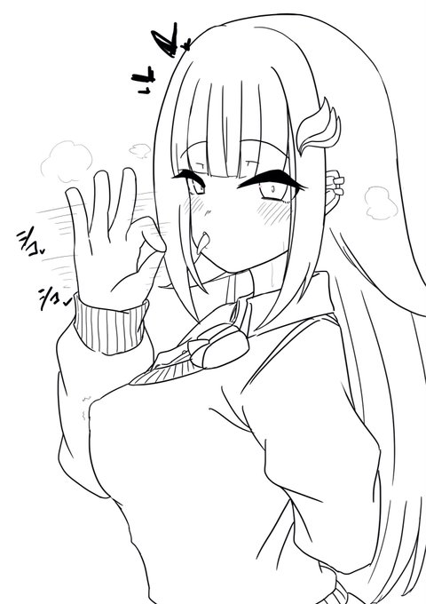 どすけべ●●・●●●●●ペン入れ〜
帰ったら続き描きます〜 