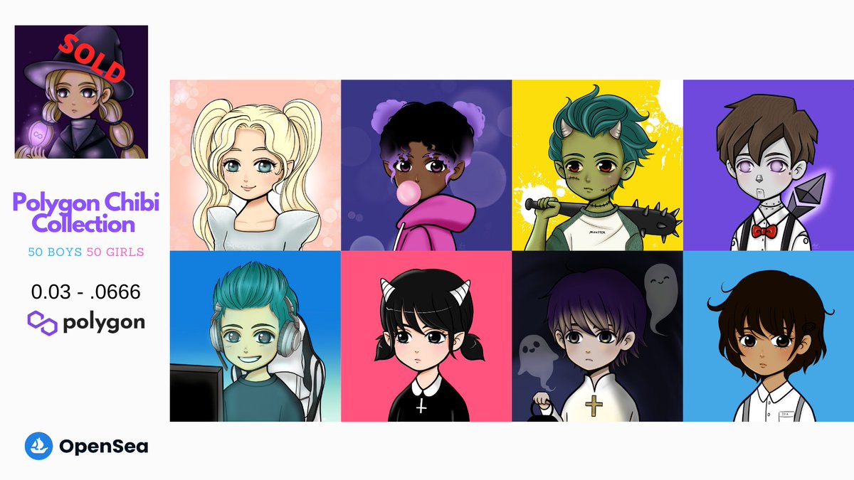 AoiKotori7's tweet photo. My chibi family is growing!! 😆
 
Polygon Chibi Collection! I draw them one by one, new drops almost every day!
https://t.co/GIxxWdL3ui

I hope you can find one that you like 🥰

#polygon #polygonNFT #polygoncommunity #NFTCommunity #NFTs #NFTshill #NFTcollectibles #NFTcollectible https://t.co/jgOerZrBgM