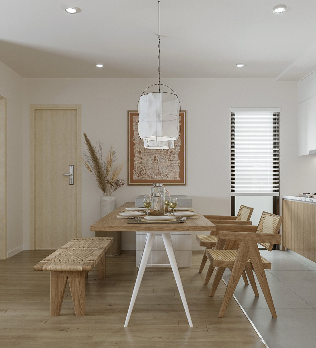 LighprouLED's tweet photo. Natural style lamps for this kitchen also have good function.
#kitchen #kitchendecor #kitchendesign #diningroom #diningtable #wovenchair #wovenwallhanging #woodentable #RusticHomeDecor #naturalhome #kitchenlighting #lighting https://t.co/68uwaR25fU