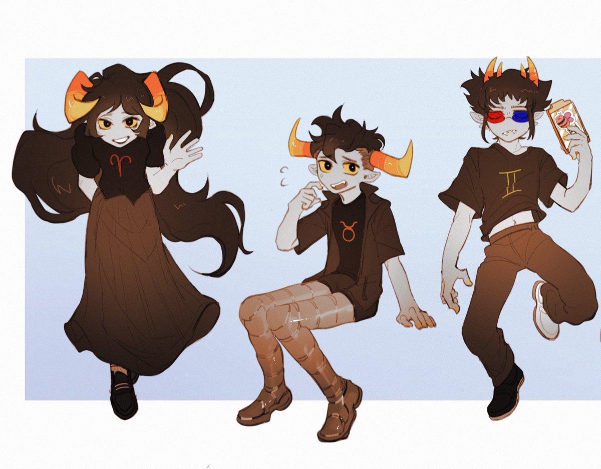 Swampland_'s tweet photo. #homestuck 
☠️🐮🎮🦀️🐱👗🦯🕷️🏹️🤡🐟👑 https://t.co/ioqG26Yqtq