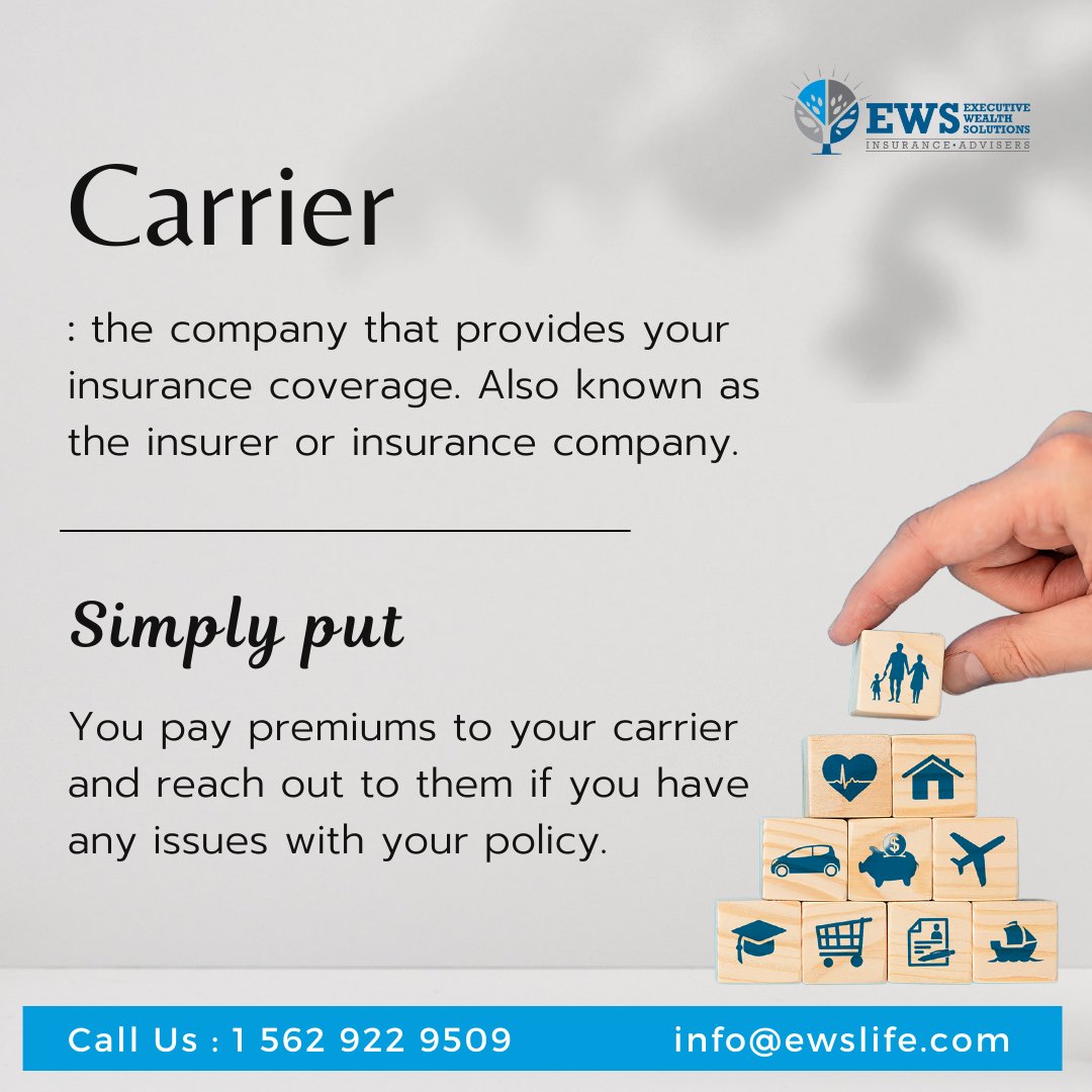 ewslife's tweet photo. EWSLife have partnered with industry-leading insurance companies to help you find the right product at the best price. We always keep your best interest in mind! Want to know all about what we offer? Call us at 562-922-9509.
#insurancecarrier #insurancebroker #ewslife #thescplan https://t.co/2mAefRjmc7