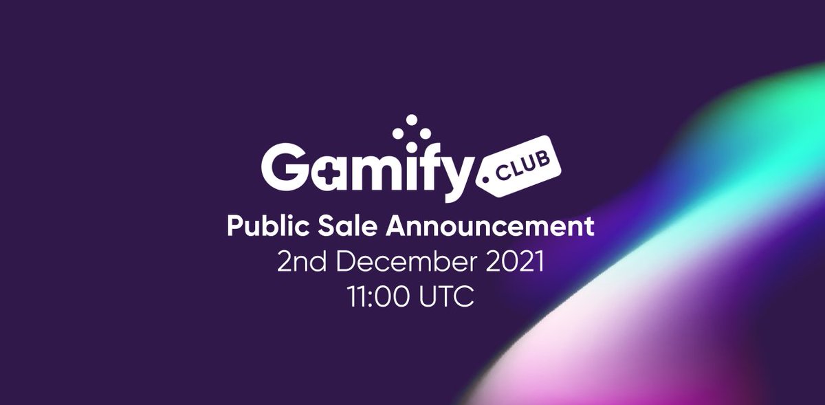 aiphuong112212's tweet photo. 🎉GamifyClub Public Sale — Coming on the 2nd of December at 11:00 UTC.
🌟Listing on Raydium on 3rd Dec at 11:00am UTC.
✨Please keep in mind the time and place so as not to miss your chance.

#GamifyClub https://t.co/3R3hH62Rqy