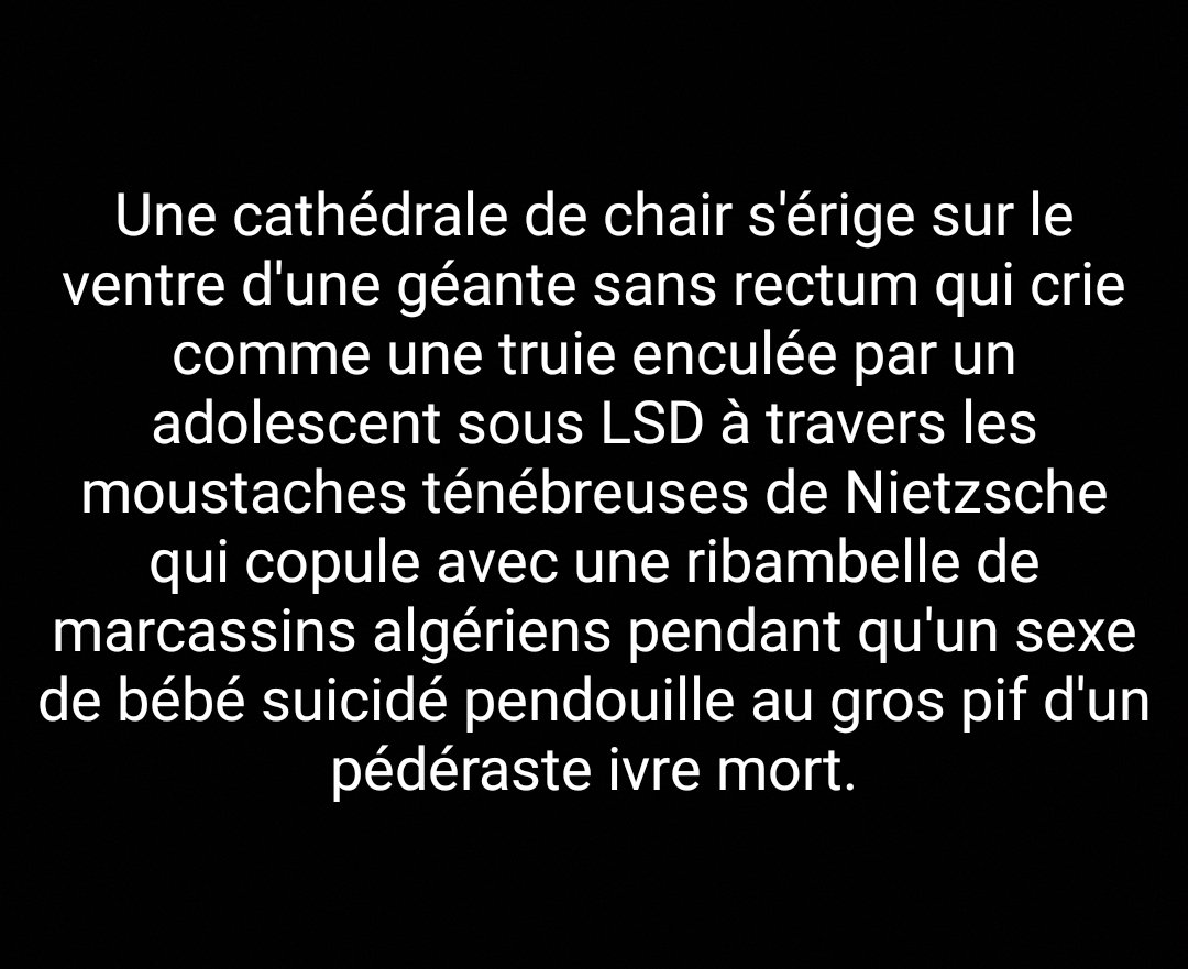 FroidGarcon's tweet photo. #poésie #poesie #scatology #dadaïsme https://t.co/B59i1RBCli