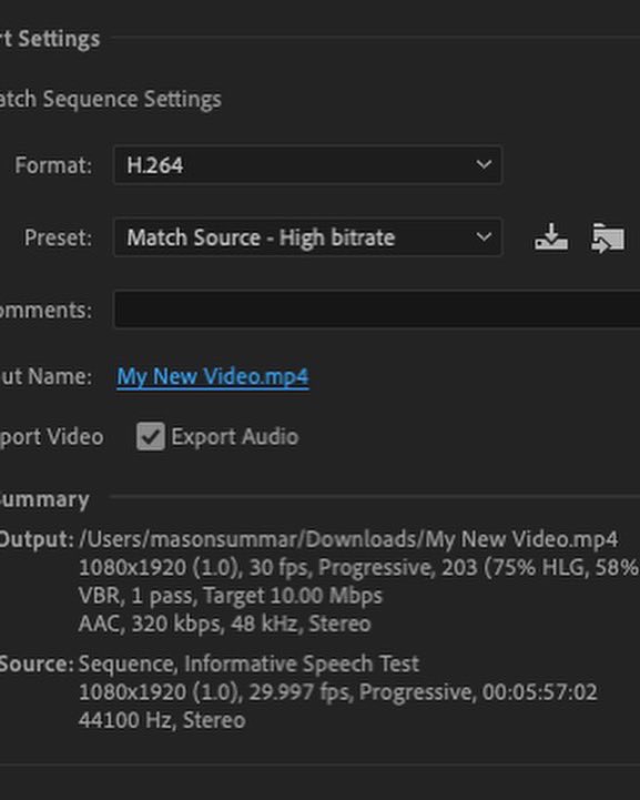 Summar_Time's tweet photo. To get your video out there, exporting is the way to go. Just make sure you have your format and preset set up correctly, and your video renamed.
This marks the final lesson on the editing basics. Thank you for reading over my posts. Until we meet again, everyone! https://t.co/gsLSy4ddl0