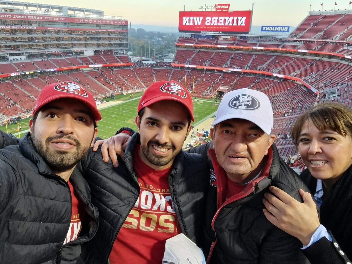 jpantoja65's tweet photo. 40 años de esfuerzos, por fin utro sueño cumplido junto con las personas que más amo en mi vida. Home sweet home @49ers https://t.co/qtUUxfug7e