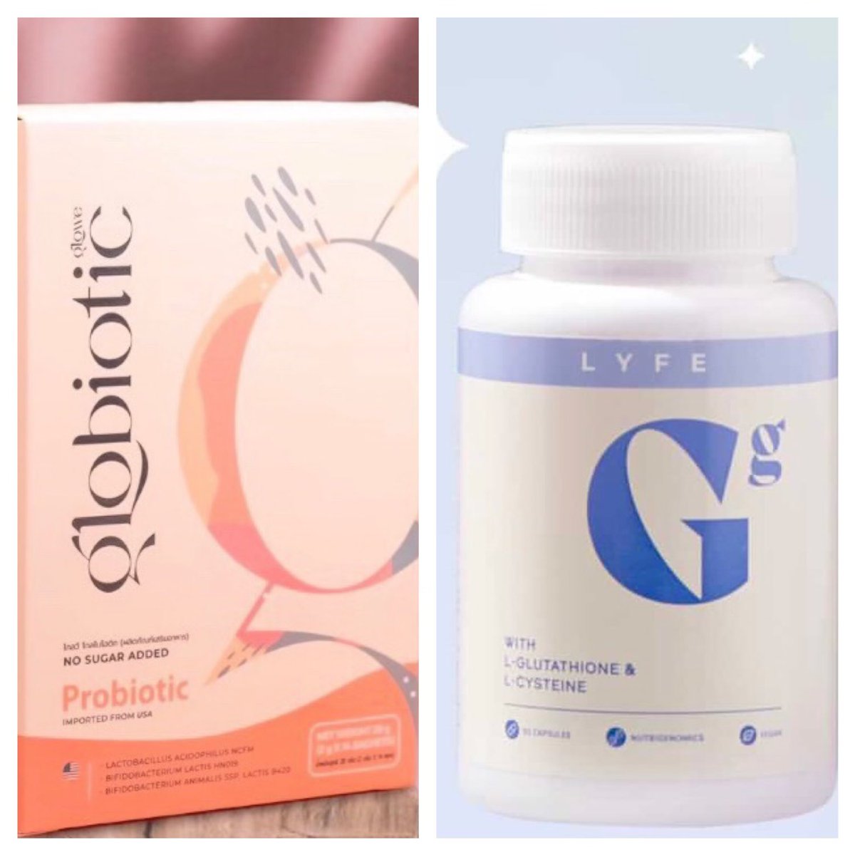May_AF12's tweet photo. 💥🔥🎁 พบกับสินค้าแพ็คคู่ ต้อนรับเดือนธันวาคม
 Glowe Globiotic LYFE 

#สินค้าพร้อมส่งนะคะ

สมัครตัวแทนกับเมย์ง่ายๆ กำไรดี เมย์ดูแลเอง😘❤️
https://t.co/TWYTv2ffpN https://t.co/x3IqRxwiKY