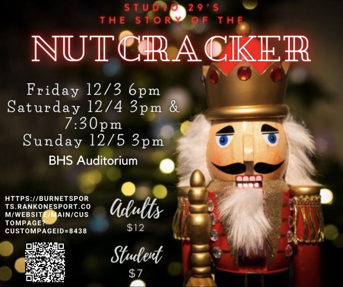 Studio29Dance's tweet photo. Oh indeed ‘tis the season! Don’t miss out - Four performances Fri-Sun. Sunday ONLY we have our Cavalier dance with Sugarplum 🌲 🩰  tix link in comments https://t.co/D71Yht2I1W
