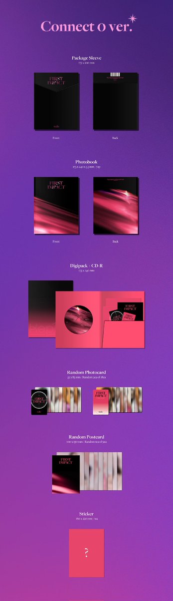 KEP1ERPeru's tweet photo. 『INFO』La preventa del 1st Mini Álbum 'FIRST IMPACT' de Kep1er ha comenzado, así mismo se comparte una vista previa del álbum que tiene 3 versiones.

➡️ Connect O - Ver. 💗
➡️ Connect - Ver. 💛
➡️ Connect 1 - Ver. 💜

📎 https://t.co/KkXDOTNM2C

#Kep1er #케플러 @official_kep1er https://t.co/HiN2h4OaST