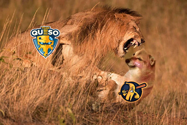 ¡Feliz lunes cracks! 👋
Toca volver a la grieta con <a href="/TeamQueso_WR/">Team Queso #TQWR</a> 
#GoWildBananas🍌