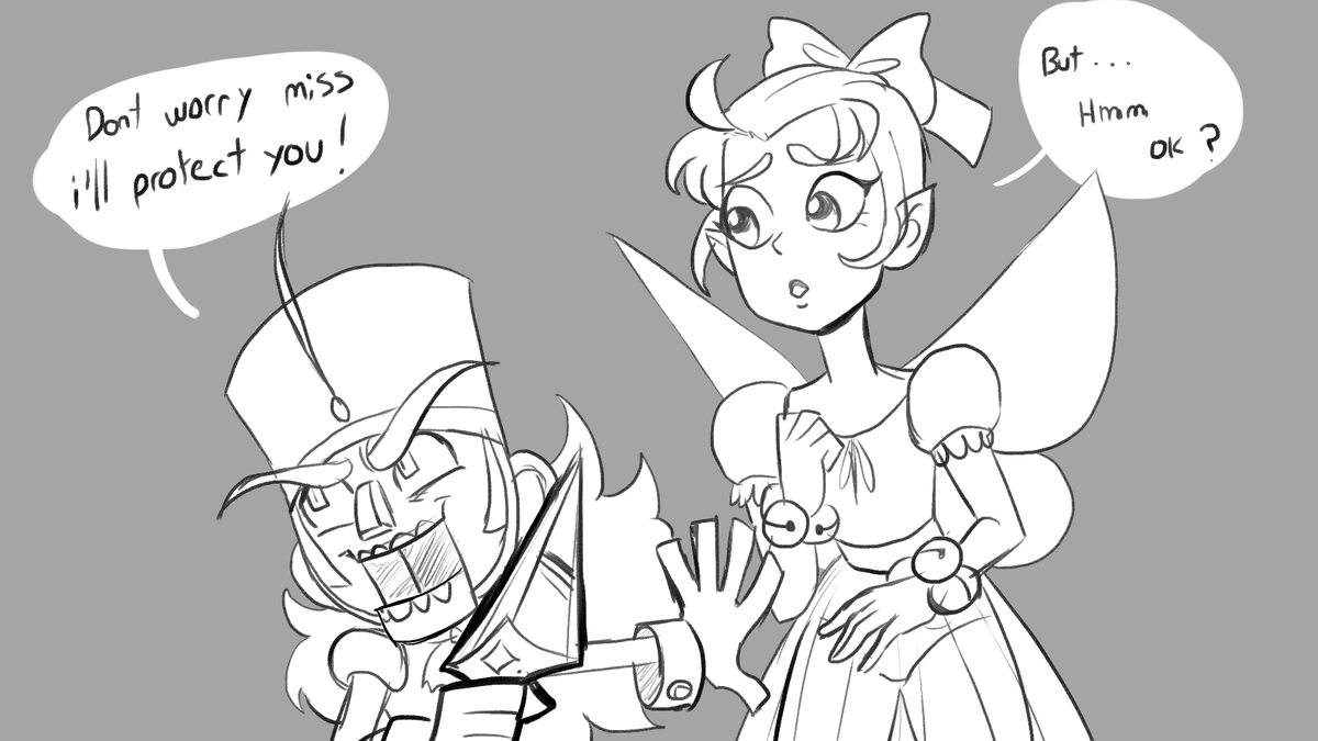 Some doodles to forget a little bit the pain from my wisdom teeth removal : ')
Here's Walnuss and Clara, character from a friend. + Walnuss being himself.