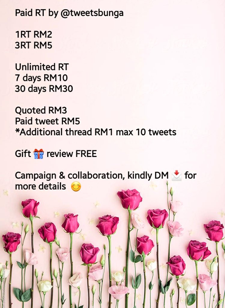 tweetsbunga's tweet photo. Sejak pandemik ni i dah tak kerja and cuma buat kerja2 online. Sebarkan untuk rezeki anak2. Thanks! 🙏 moga murah rezeki semua. https://t.co/FormvGXowk