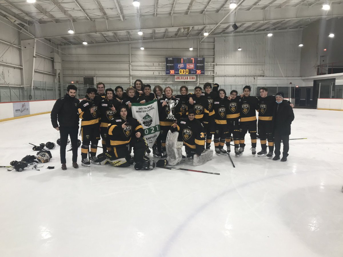 Congratulations to the 2021 Delta Wild Winter Classic U16 Champions @BWCAcademy and thank you to all teams who participated!