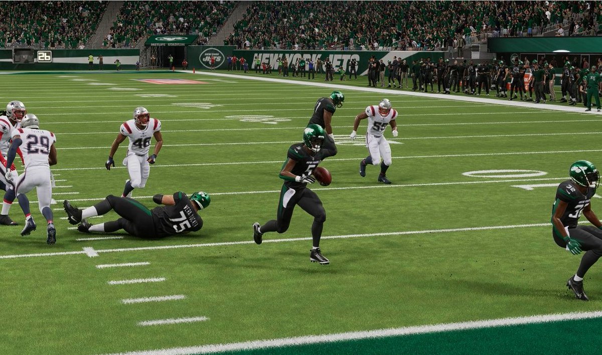 MSR_Smooth315's tweet photo. Josh Toler scores the GW TD to stun the Patriots 28-27 in the Jets home opener! Toler and the Jets arrived with a stentorious roar to open the season! @MSRLeague @MsrSticks https://t.co/nBV15lcGSr
