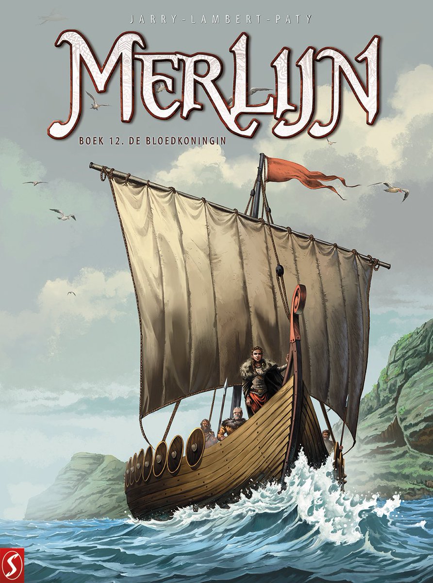 stripland_BENL's tweet photo. Het wordt tijd dat #Arthur uit de schaduw van #Merlijn komt om de vorst te worden waar Brittannië al zo lang op wacht. En er is confrontatie tussen Arthur en de geduchte Ahes. De Initiatie -Boek 12- De bloedkoningin, deze week te koop. #SilvesterStrips #Jarry #Lambert #Paty https://t.co/1kqK2gel9r