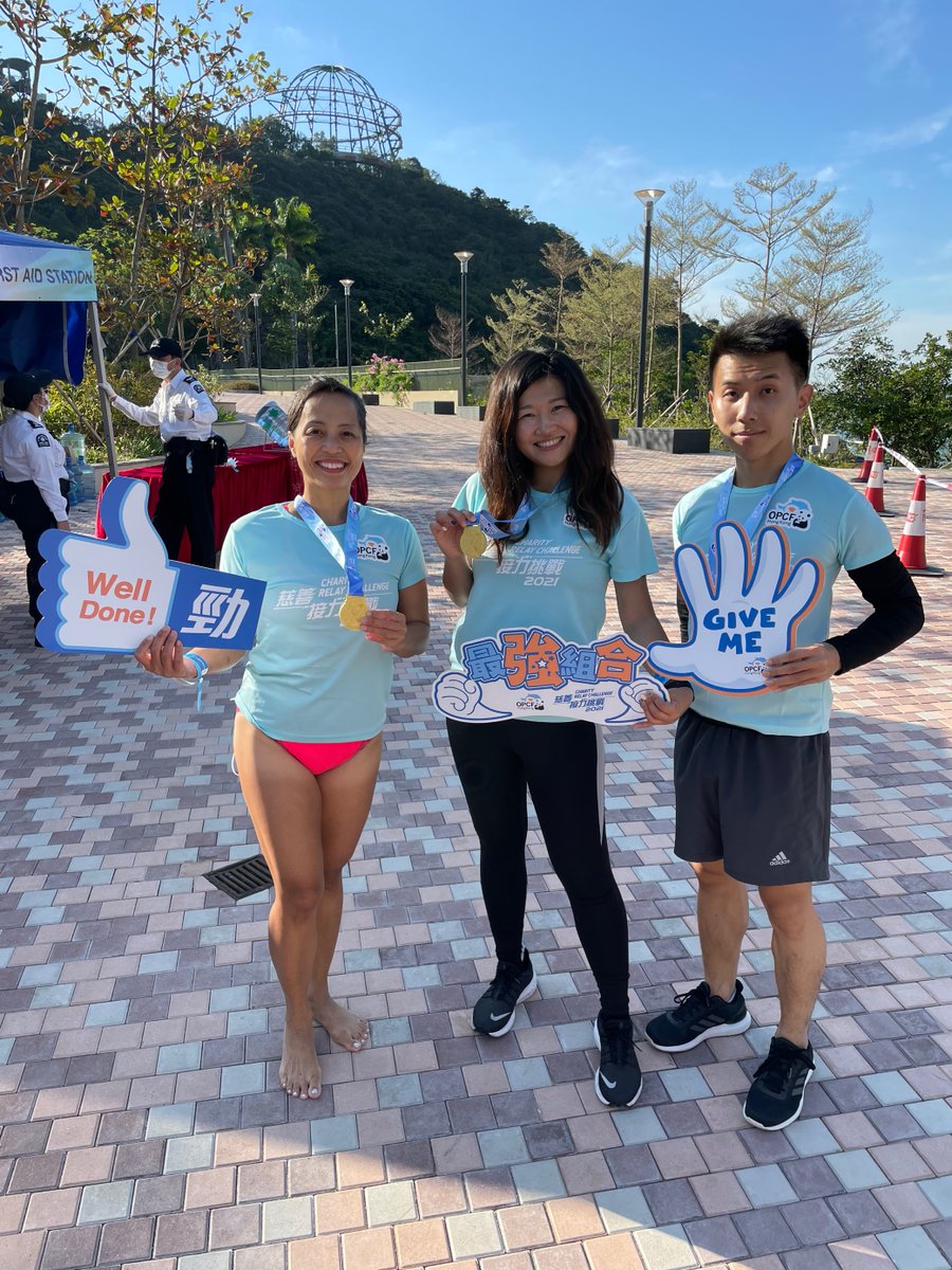 Arcadians in Hong Kong joined the first OPCFHK Charity Relay Challenge 2021 yesterday with the theme Relay 'For Our Oceans', which aimed to raise awareness on environmental issues such as climate change and plastic pollution.