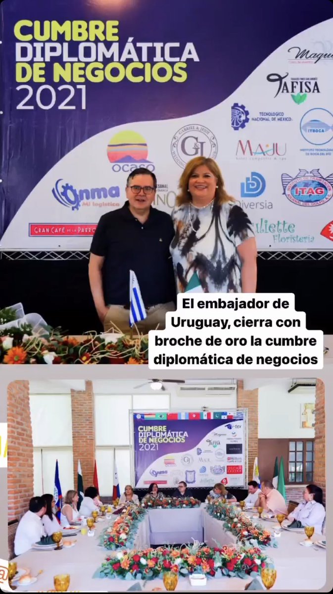 maja_cg's tweet photo. En Veracruz se celebró la cumbre Diplomática 2021 del 23 al 27 de Noviembre. Empresarios de distintos sectores presentamos proyectos de interés en diferentes países. En MAJA Consulting Group presentamos el proyecto de Energía Azul a hidrógeno verde. (Energías renovables) https://t.co/gqXTl4pF2L