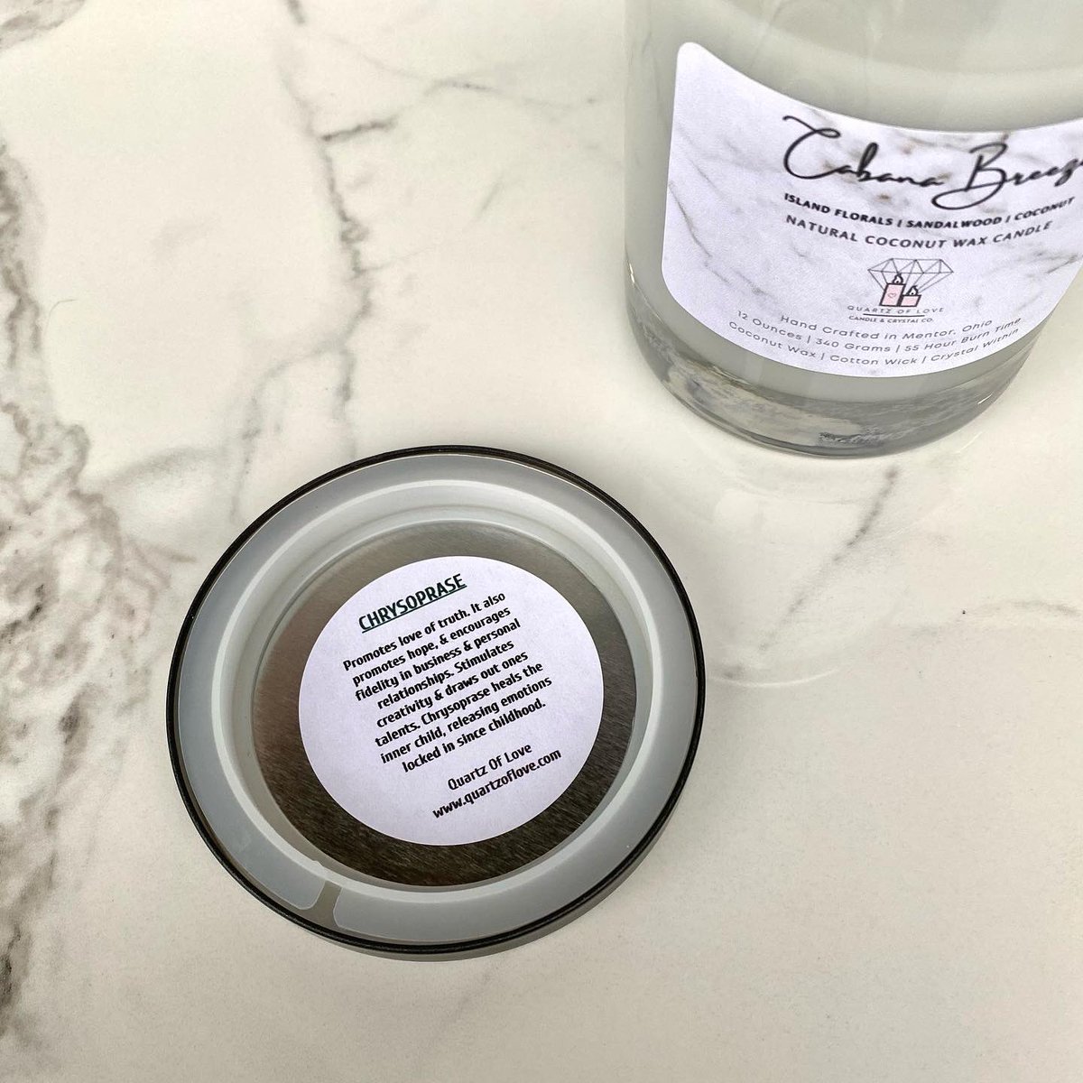 🌸🥥🌴 A PERSONAL FAV 🌴🥥🌸

CABANA BREEZE - Blend of fresh island florals, botanical greens and juicy citrus blended with creamy coconut, soothing musk and golden sandalwood. Imagine relaxing in a cabana with a subtle island breeze.

QUARTZOFLOVE.COM