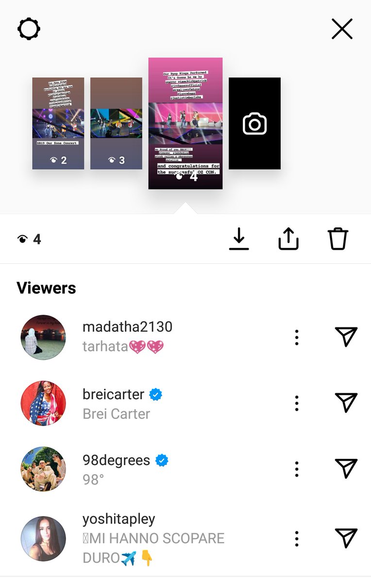 I just want to share kong sino napadaan sa IG story ko🙏🏻 @98official and @BreiCarter OMG!!!!  can't believe this🥰
@SB19Official
#STANWORLD #SB19 
Stream #Bazinga_SB19 Music Video 