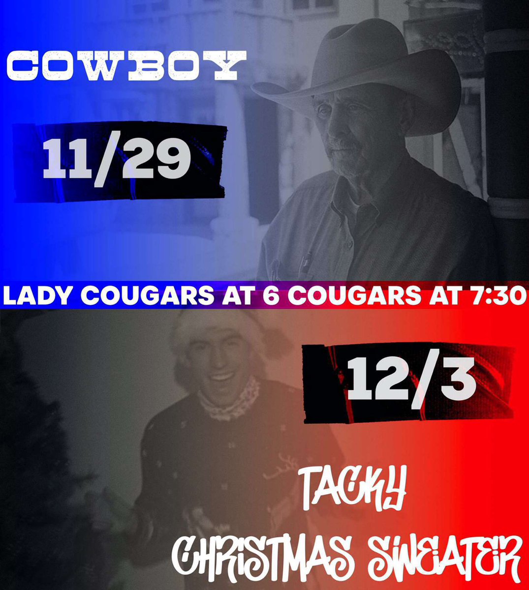 🚨ATTENTION CRAZIES🚨
the next two games ⬇️⬇️

🌀BE THERE AND BE LOUD🌀

but we all know <a href="/Natewalden12/">Nate Walden</a> will be doing most of the talking 😉