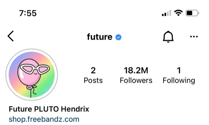 mintmage_'s tweet photo. WOAH! @1future just changed his PFP on Instagram to a @doodles This is MASSIVE! #NFTs https://t.co/a3r6Z86fCm