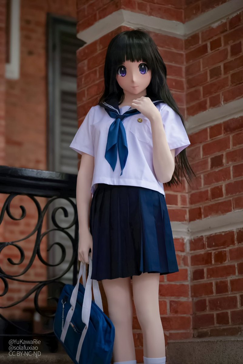 氷華(ひょうか)着ぐるみ依頼したい　 ㊗️1500フォロワー🎉 #日常 #kigurumi #着ぐるみ #氷菓 #hyouka #古典