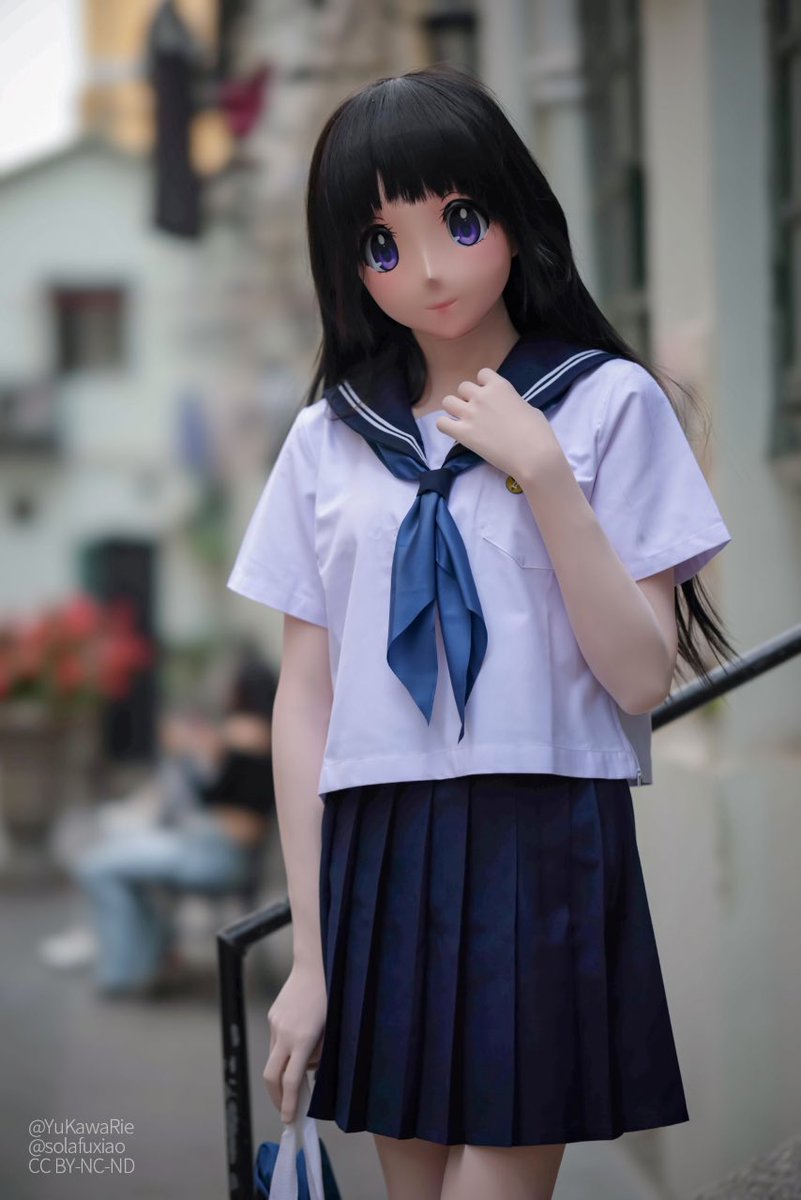 氷華(ひょうか)着ぐるみ依頼したい　 ㊗️1500フォロワー🎉 #日常 #kigurumi #着ぐるみ #氷菓 #hyouka #古典
