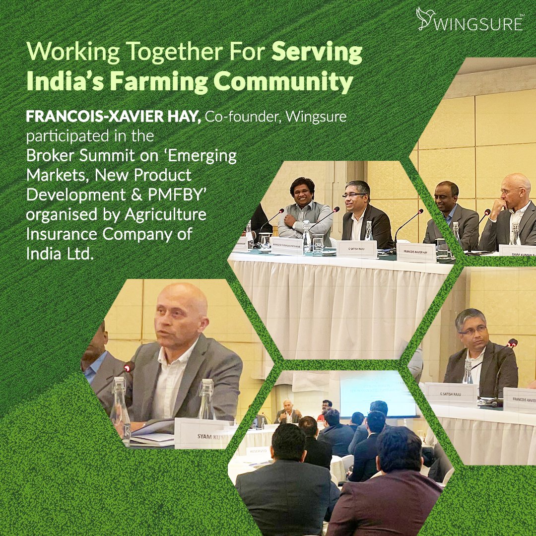 wingsure's tweet photo. We thank the @aicofindia for organizing a Brokers Summit, this past 16th November, that brought together brokers, technology players &amp; reinsurers to discuss the role of #technology in developing #innovative #insurance schemes &amp; products.  

@SwissRe @MunichRe @VanderSatNL https://t.co/dtxULCLKem