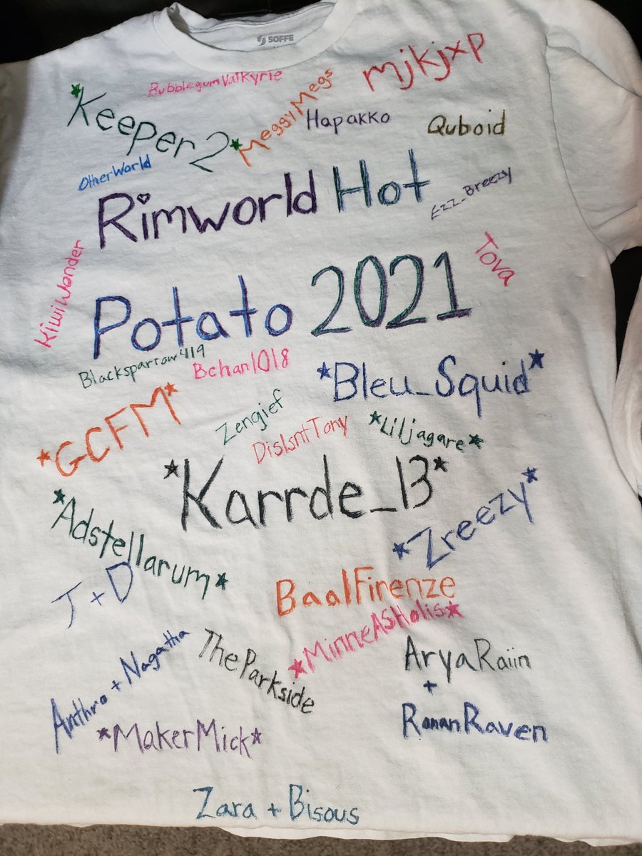 elanaorama's tweet photo. I raised $3,122.50 for doctors without borders in my turn of the #rimworld hot potato tn! I'm so proud of this amazing generous community. We hit all of my goals, stretch goals, and super stretch goals! Absolutely incredible! @HotPotatoChall

Pie clip = https://t.co/lcaE9LAfa4 https://t.co/A4POQ7ckF5