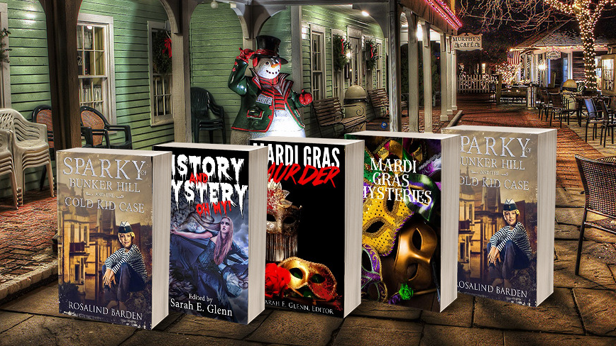 Holiday time is #mystery time!
"Sparky of Bunker Hill and the Cold Kid Case"
amazon.com/gp/product/B07…
"History and Mystery Oh My!"
amazon.com/gp/product/B00…
"Mardi Gras Mysteries"
amazon.com/gp/product/B08…
"Mardi Gras Murder"
amazon.com/gp/product/B00…
#mysteryforyou #readerscommunity