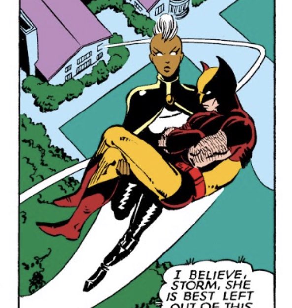 still reading 90s xmen and enjoying it but its sad that like right after lobdell takes over the storm and wolverine interactions basically vanish. they were so tight before 