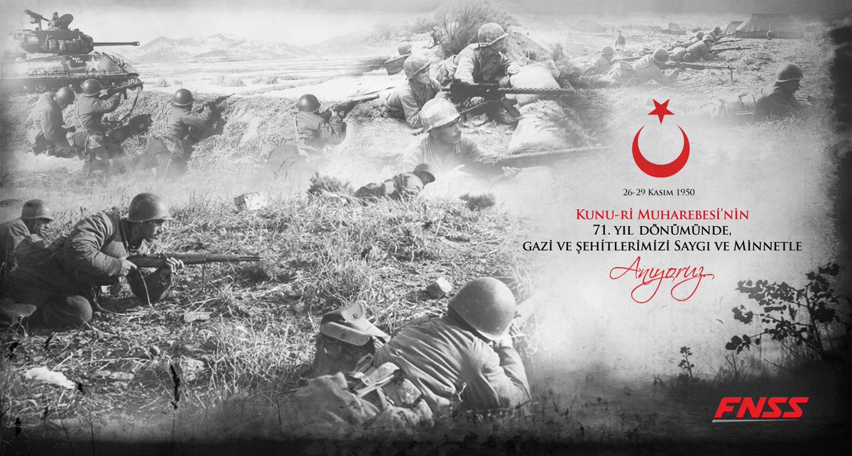 Güney Kore’nin bağımsızlığı için kahramanca savaşan ve cesaretleriyle tüm dünyaya örnek olan gazi ve şehitlerimizi, Kunu-ri Muharebesi’nin 71. yıl dönümünde saygı ve minnetle anıyoruz.