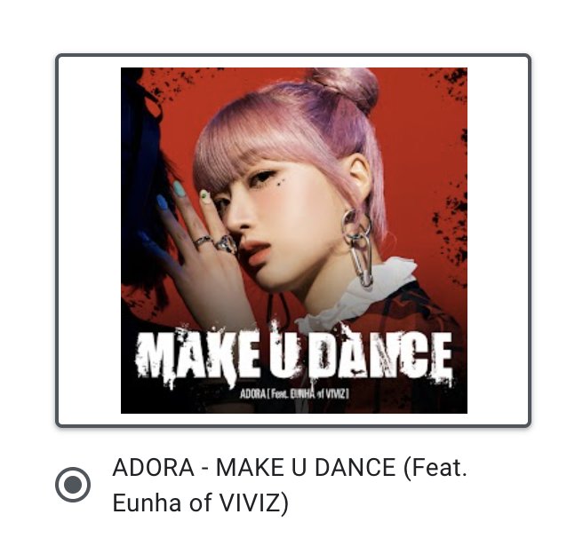 Eunha make u dance