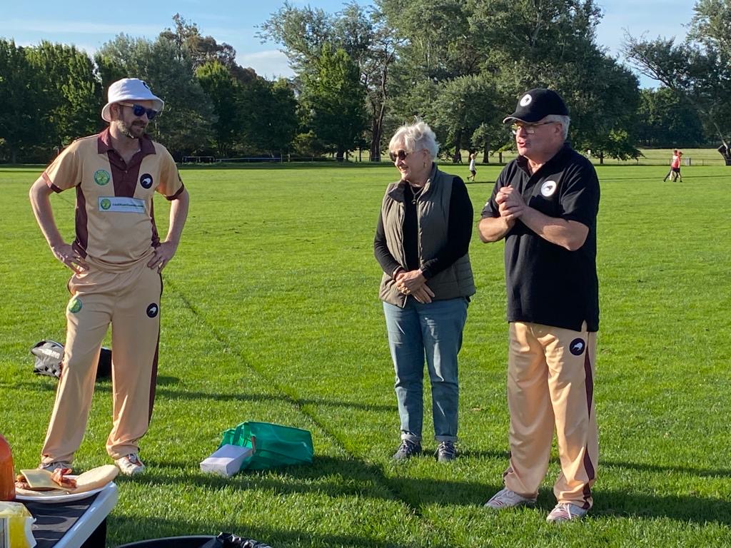 NZAustralia's tweet photo. A few members of our Overarmers #cricket team are due to return to NZ at the end of the year, so we held the ultimate grudge match between our High Commission staff on Sunday - @MFATNZ v @NZDefenceForce. Thanks to @LMSCanberra for hosting the match. Score: https://t.co/VMz8RpLv1a https://t.co/8e06NG35ol