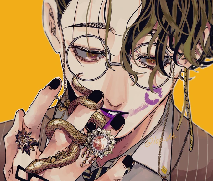 #東卍FA  幹i部hnm

💜💛

⚠️リiッiプ、指i輪、ネiイiル等の捏造のオンパレード 