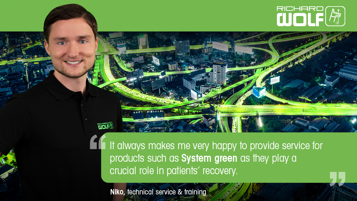 RichardWolfGmbH's tweet photo. With System green, Richard Wolf has developed unique, innovative components for an excellent visualization solution for ICG/NIR fluorescence imaging. More here👉https://t.co/yp8fiZUJkN 🐺
#Systemgreen #fluorescenceguidedsurgery #RichardWolf #RichardWolfGroup #EndocamLogic4K https://t.co/97xFrsQvDf