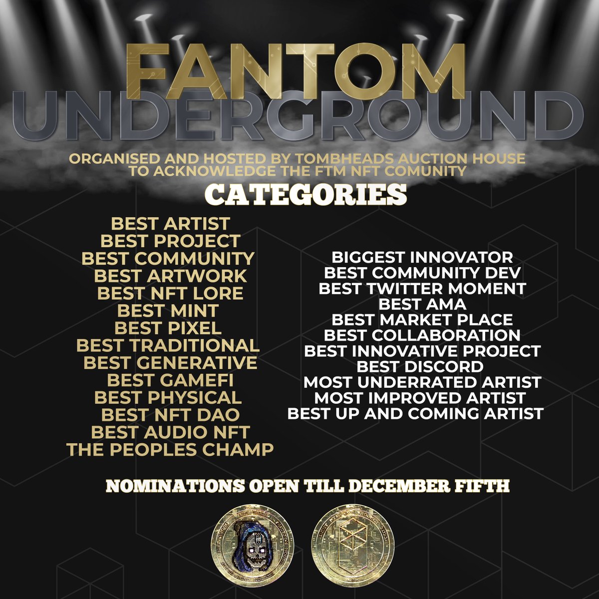 🏆Hey everyone🏆

docs.google.com/forms/d/e/1FAI…

Document To Cast your votes for Artists / Categories 

basically the infographic in a google form

LFG !

If this gets 100 Retweets ill give a Ancestral Uman Away to a random retweeter this time tomorrow