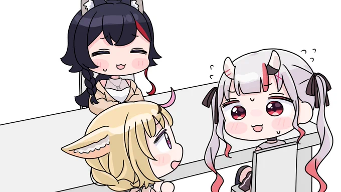 ぐいぐいくるポルカにビビるあやめ

#絵まる #百鬼絵巻  #みおーん絵  #絵クロマンサー #かなたーと 
